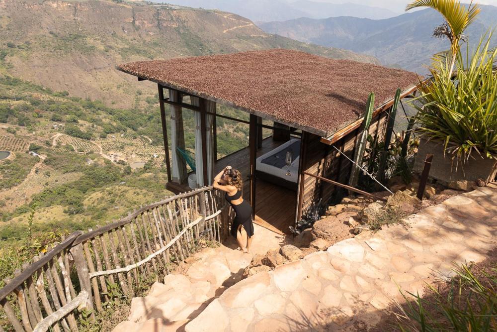 Bed and Breakfast Refugio La Roca Los Santos  Exterior foto